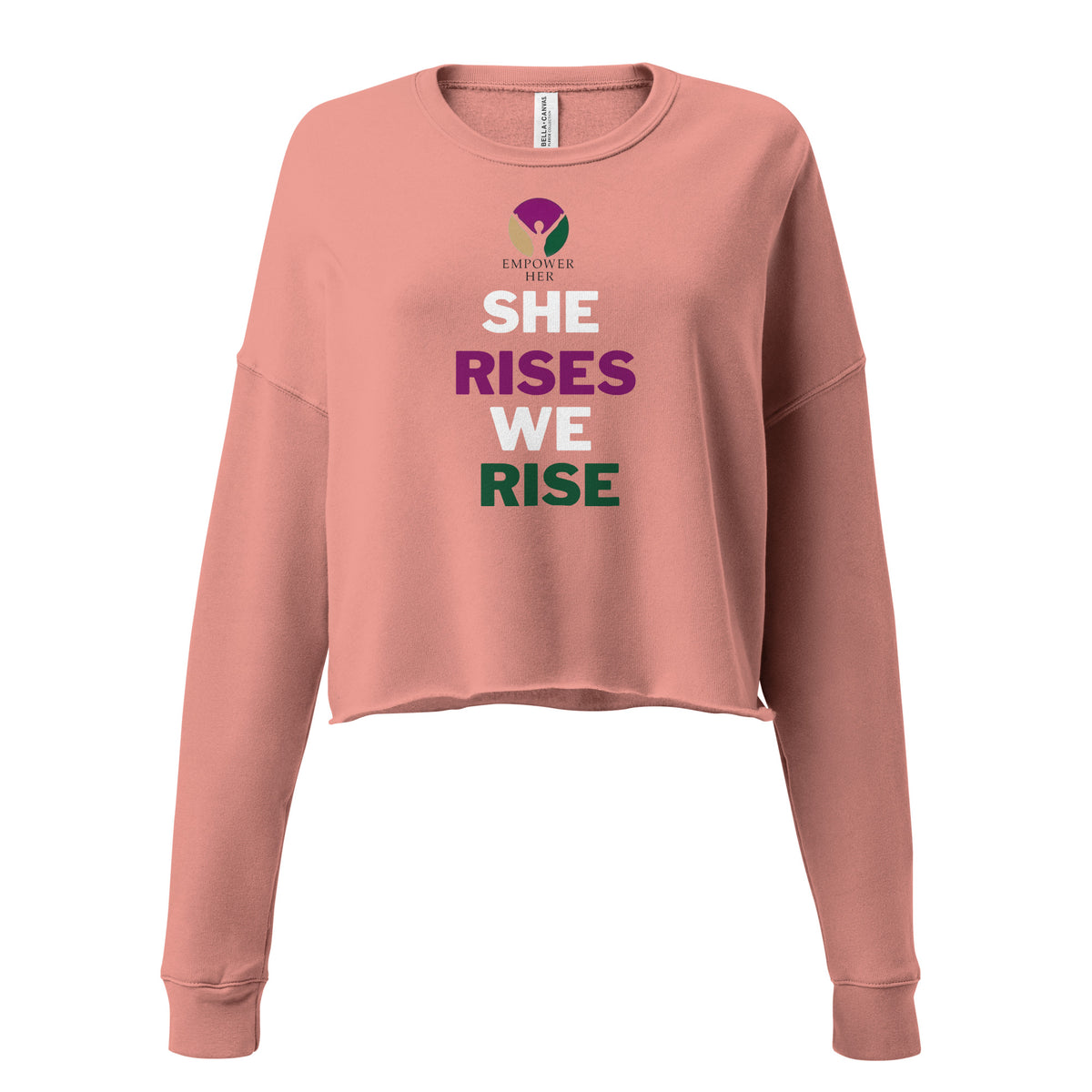 RISE- Crop Sweatshirt - TRIPLE-A