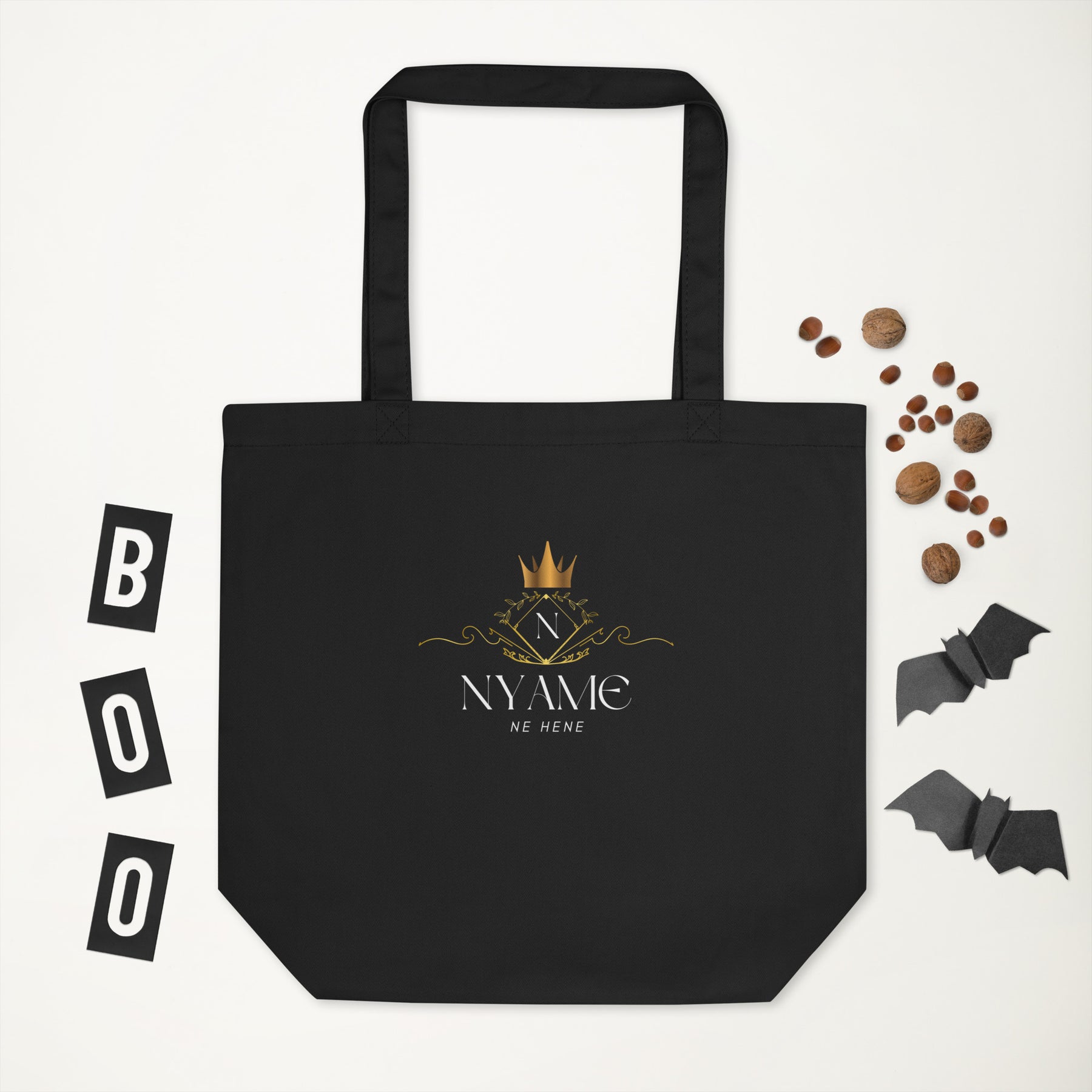 NYAME NE HENE-Eco Tote Bag - TRIPLE-A