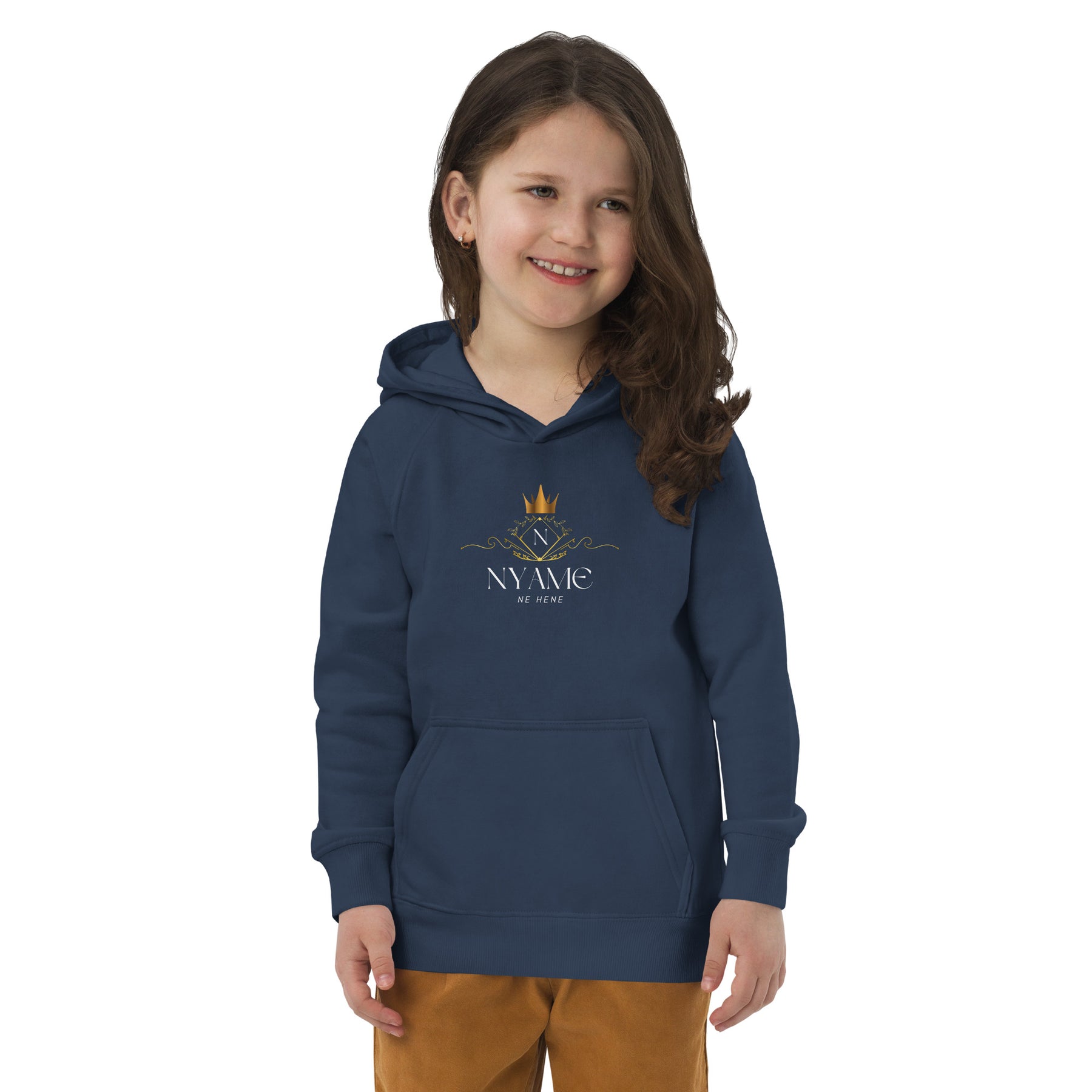 NYAME NE HENE-Kids Eco Hoodie - TRIPLE-A