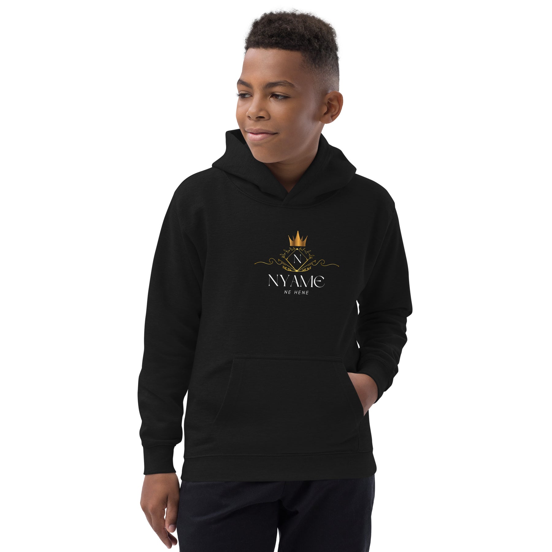 NYAME NE HENE- Kids Hoodie - TRIPLE-A