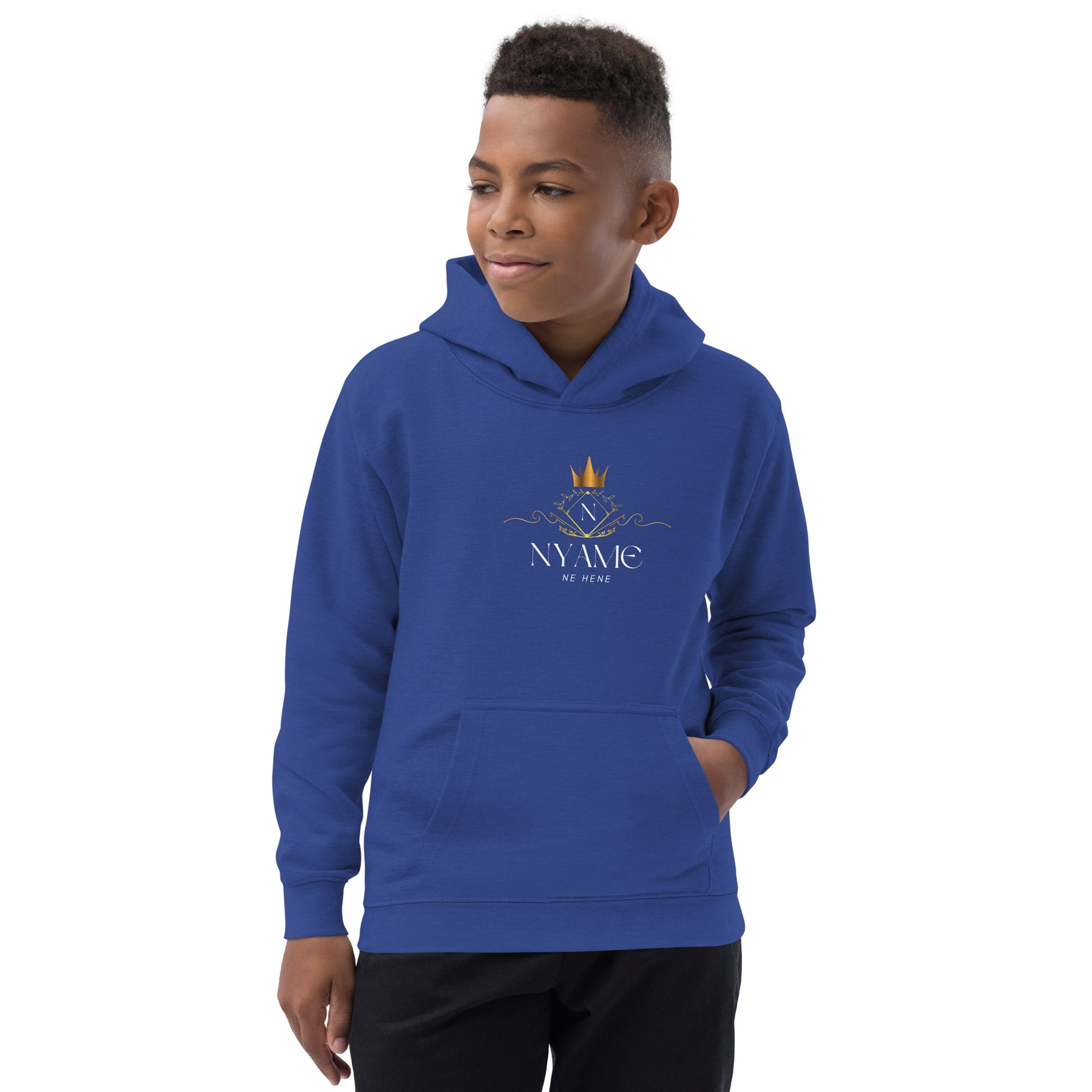 NYAME NE HENE- Kids Hoodie - TRIPLE-A