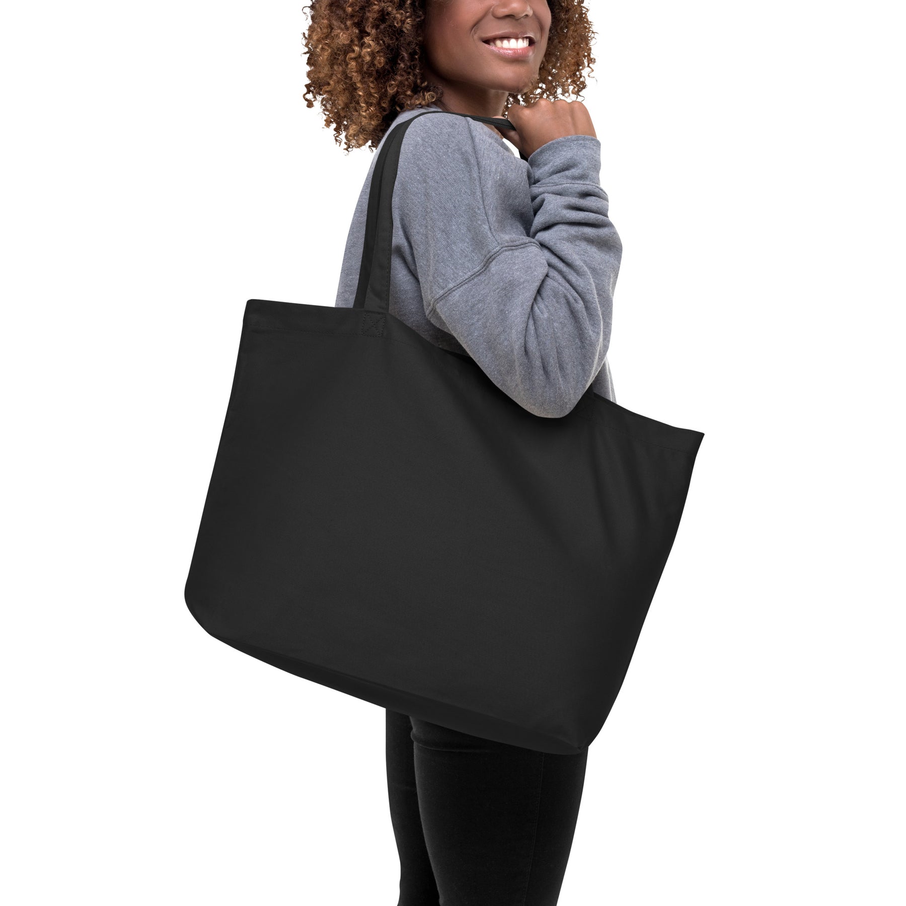 GYE NYAME-Large organic tote bag - TRIPLE-A