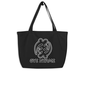 GYE NYAME-Large organic tote bag - TRIPLE-A