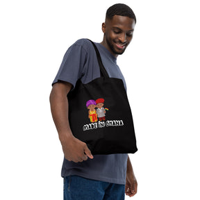 MADE IN GHANA-Organic Fashion Tote Bag - TRIPLE-A