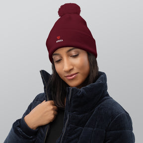 AFRICA-Pom pom beanie - TRIPLE-A