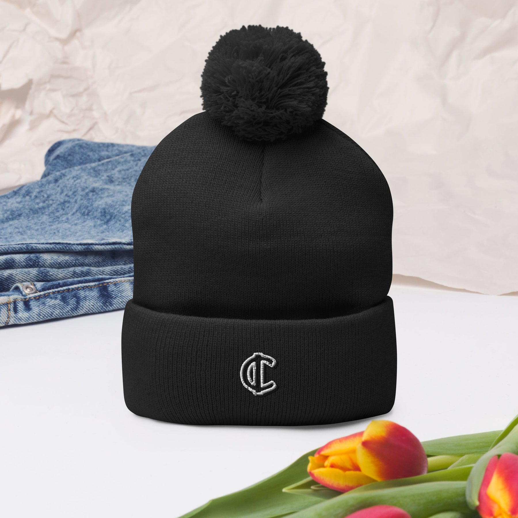 GH CEDI-Pom-Pom Beanie - TRIPLE-A