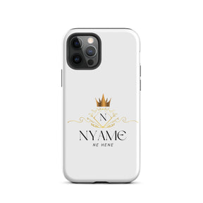 NYAME NE HENE-Tough iPhone Case - TRIPLE-A