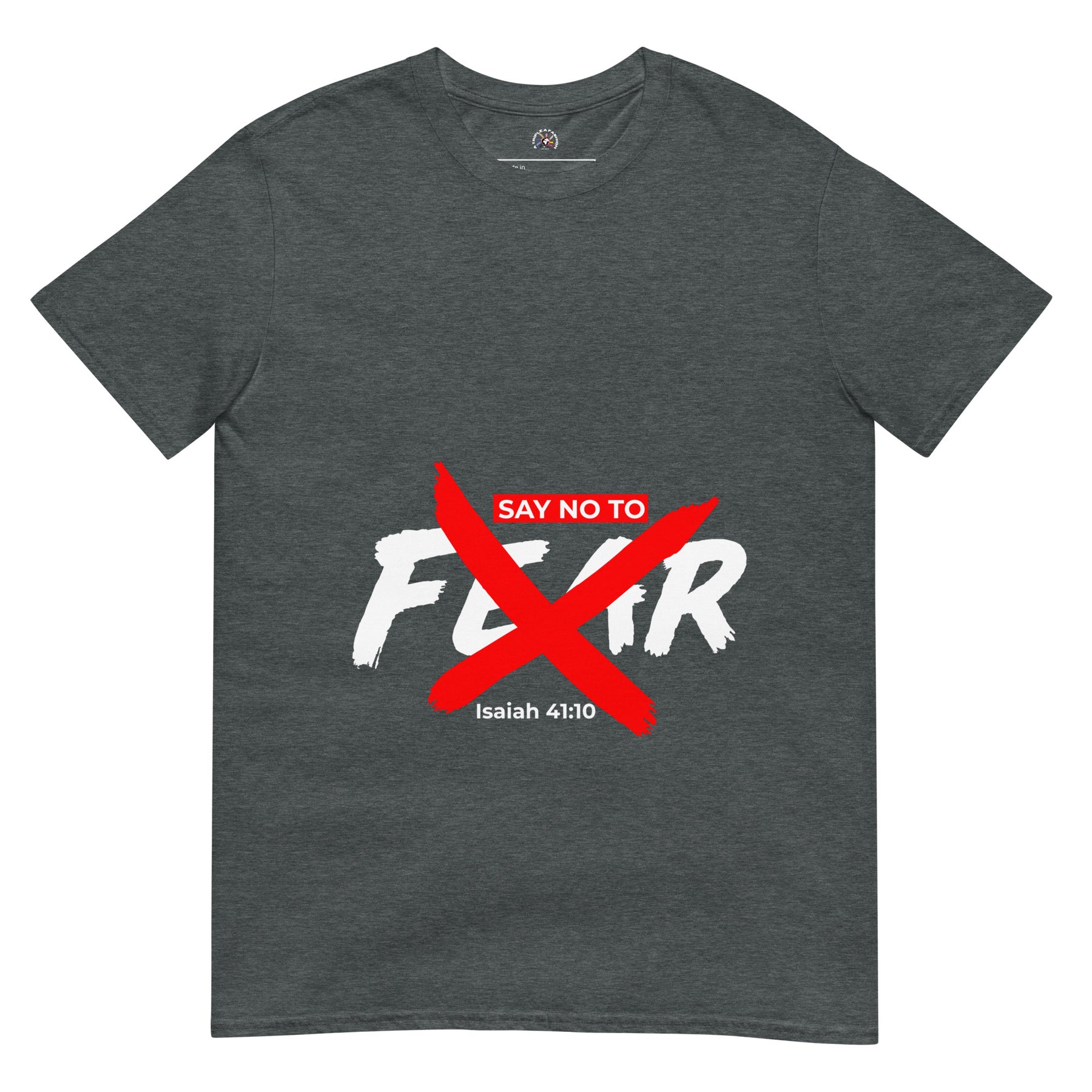 No Fear Short-Sleeve Unisex T-Shirt - TRIPLE-A