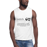 SANKOFA-Unisex Muscle Shirt - TRIPLE-A