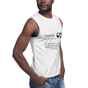 SANKOFA-Unisex Muscle Shirt - TRIPLE-A