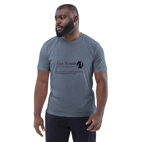 GYE NYAME-Unisex Organic Cotton T-shirt - TRIPLE-A