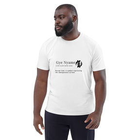 GYE NYAME-Unisex Organic Cotton T-shirt - TRIPLE-A