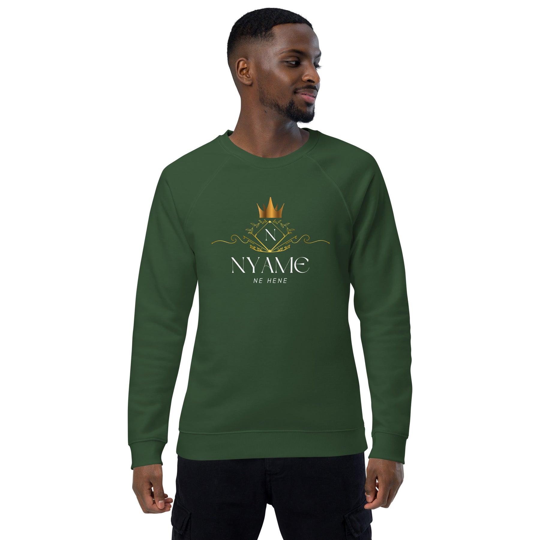 NYAME NE HENE- Unisex Organic Sweatshirt - TRIPLE-A