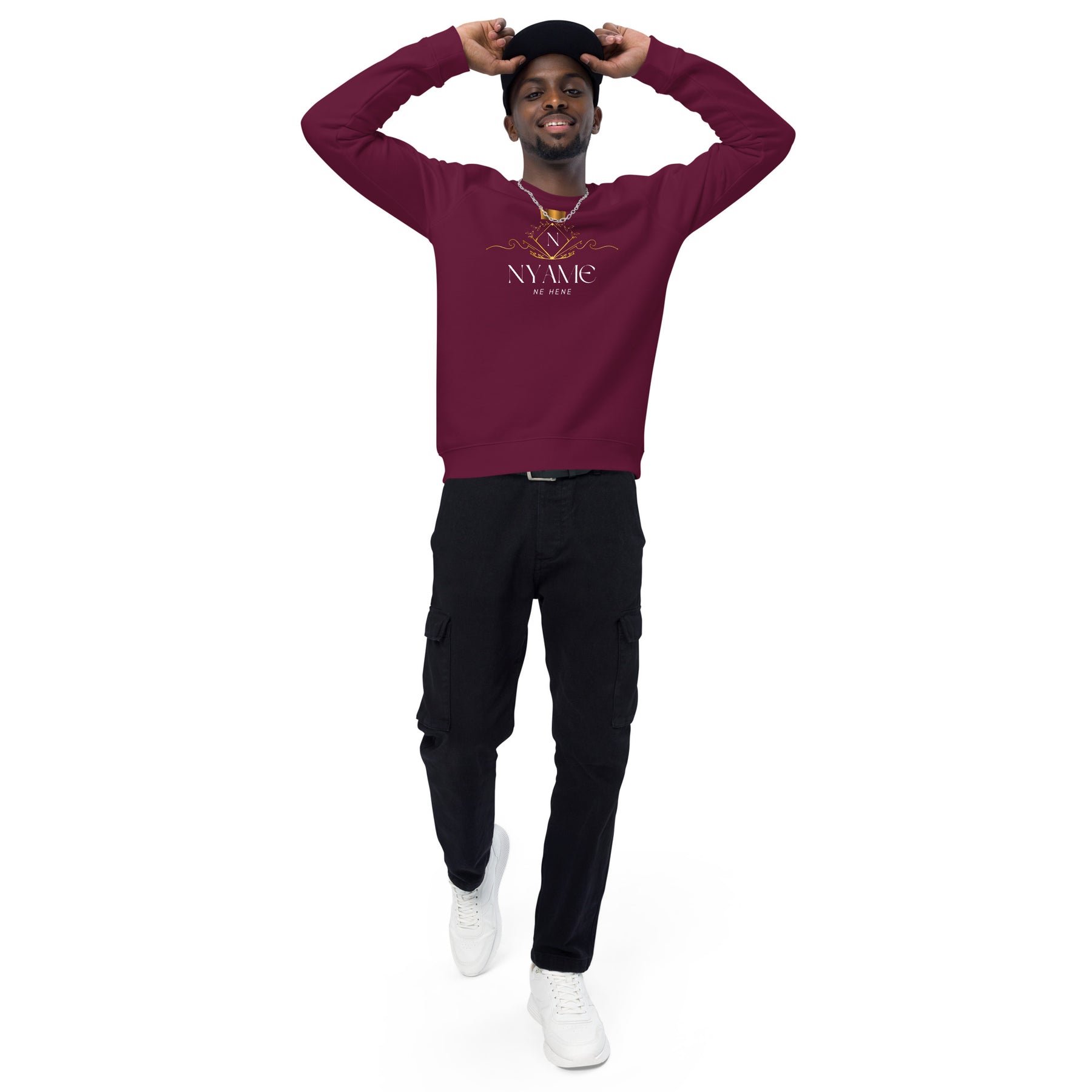 NYAME NE HENE- Unisex Organic Sweatshirt - TRIPLE-A