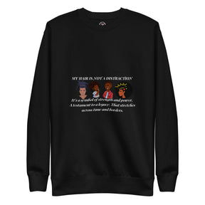 MY HAIR-Unisex Premium Sweatshirt - TRIPLE-A