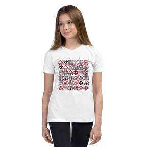 ADINKRA-Youth Unisex T-Shirt - TRIPLE-A