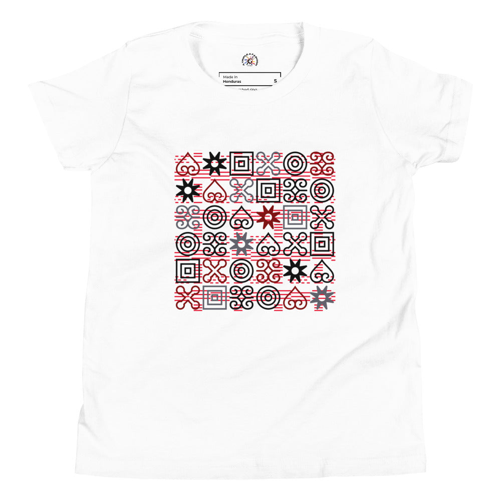 ADINKRA-Youth Unisex T-Shirt - TRIPLE-A